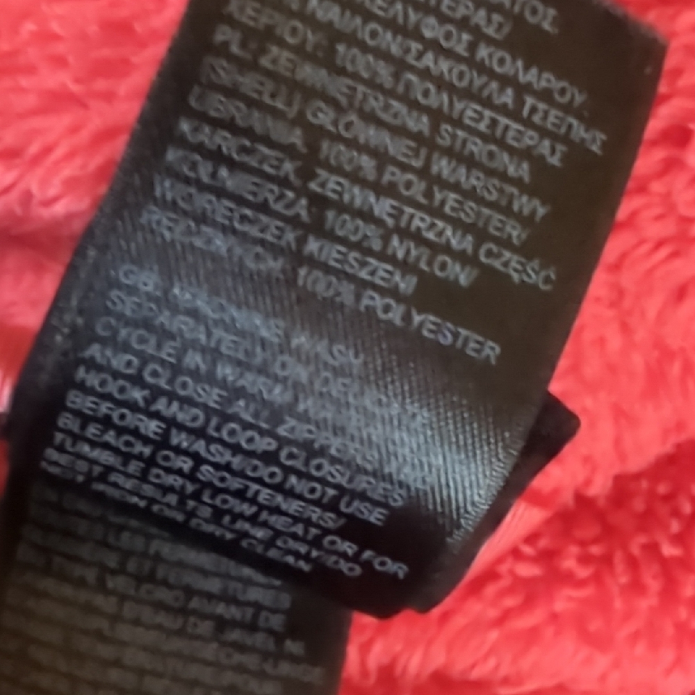 The North Face Kids Coral and Gray Fleece Jacket - Picture 5 of 5